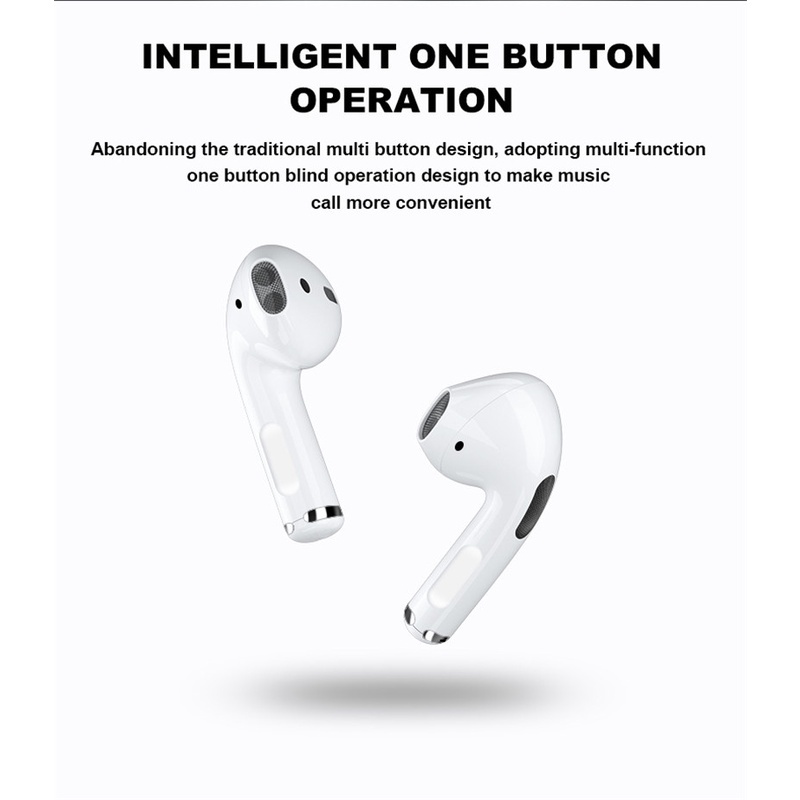 ❤Freedom❤ Pro 4 TWS Earphone Nirkabel Headset Bluetooth 5.0 earphones BT Handset