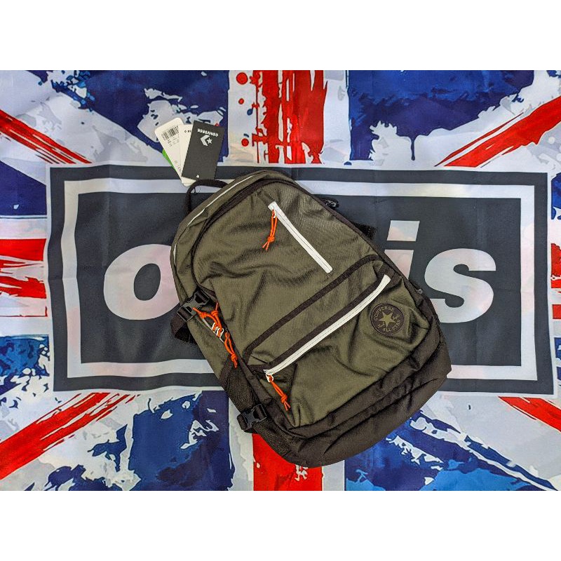 Backpack Converse Slot 4 Straight Edge - Olive