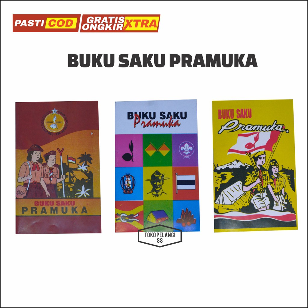Jual Buku Saku Pramuka Siaga | Penggalang | Penegak Baru Indonesia