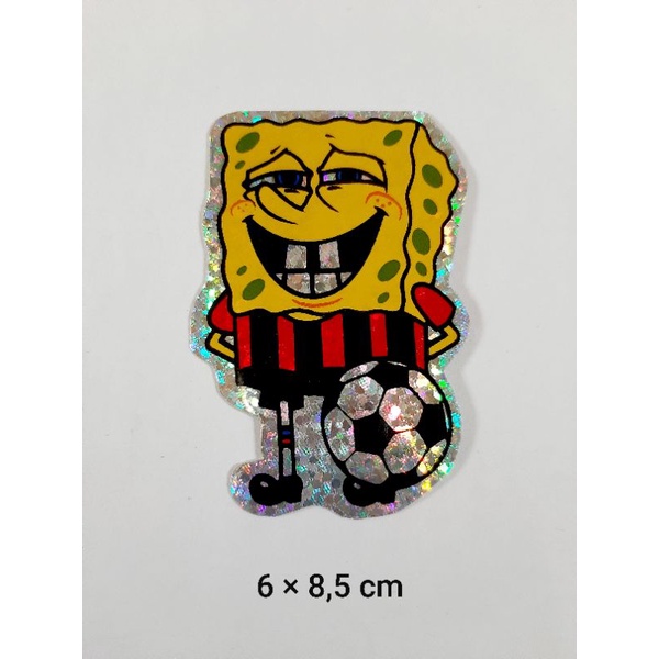 

STIKER GRAFTAC HOLOGRAM SPONG BOB ukuran kecil