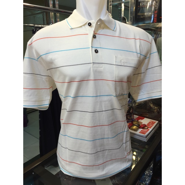 Kaos kerah fashion Hugo sport salur