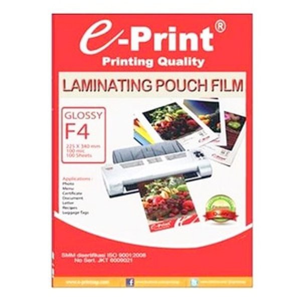 

plastik laminating f4 merek eprint