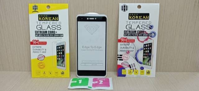 KOREAN Tempered Glass Redmi Note 4X Snapdragon 5.5 inchi FULL SCREEN TG 5D Xiaomi Note 4X FULL GLUE