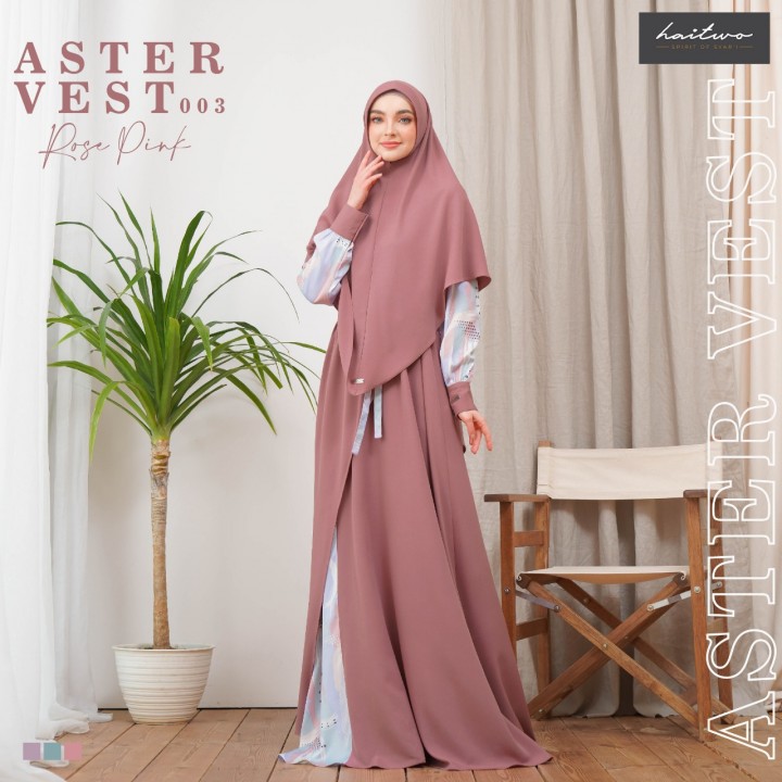 GAMIS HAITWO TERBARU 2021 ASTER VEST 003