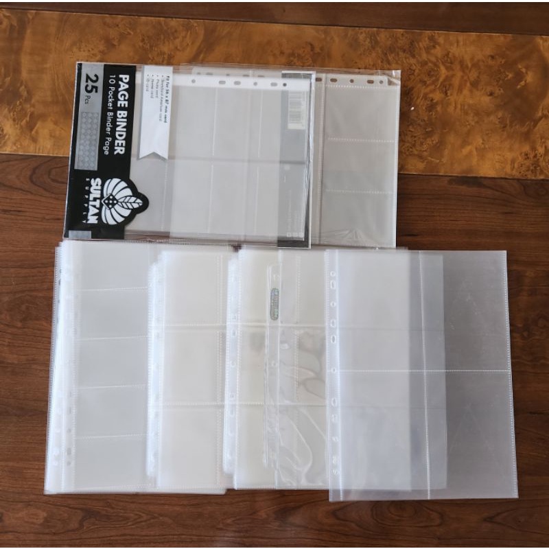

[BACA DESKRIPSI] PRELOVED & NEW A4 Binder Sleeve 10p 9p 5p MPC 4p 3p SULTAN BANTEX ULTRAPRO MEET YX