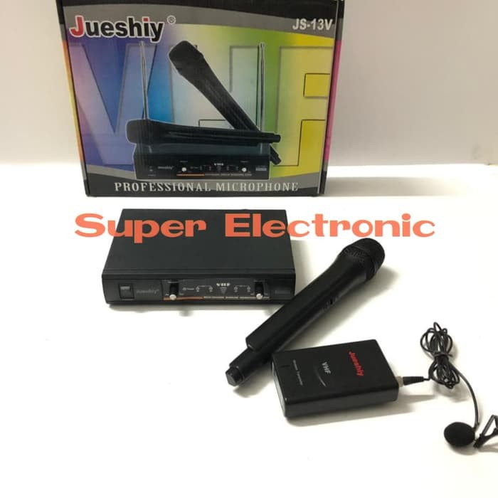 Mic Wireless Jueshiy JS 13V Handle Clip On