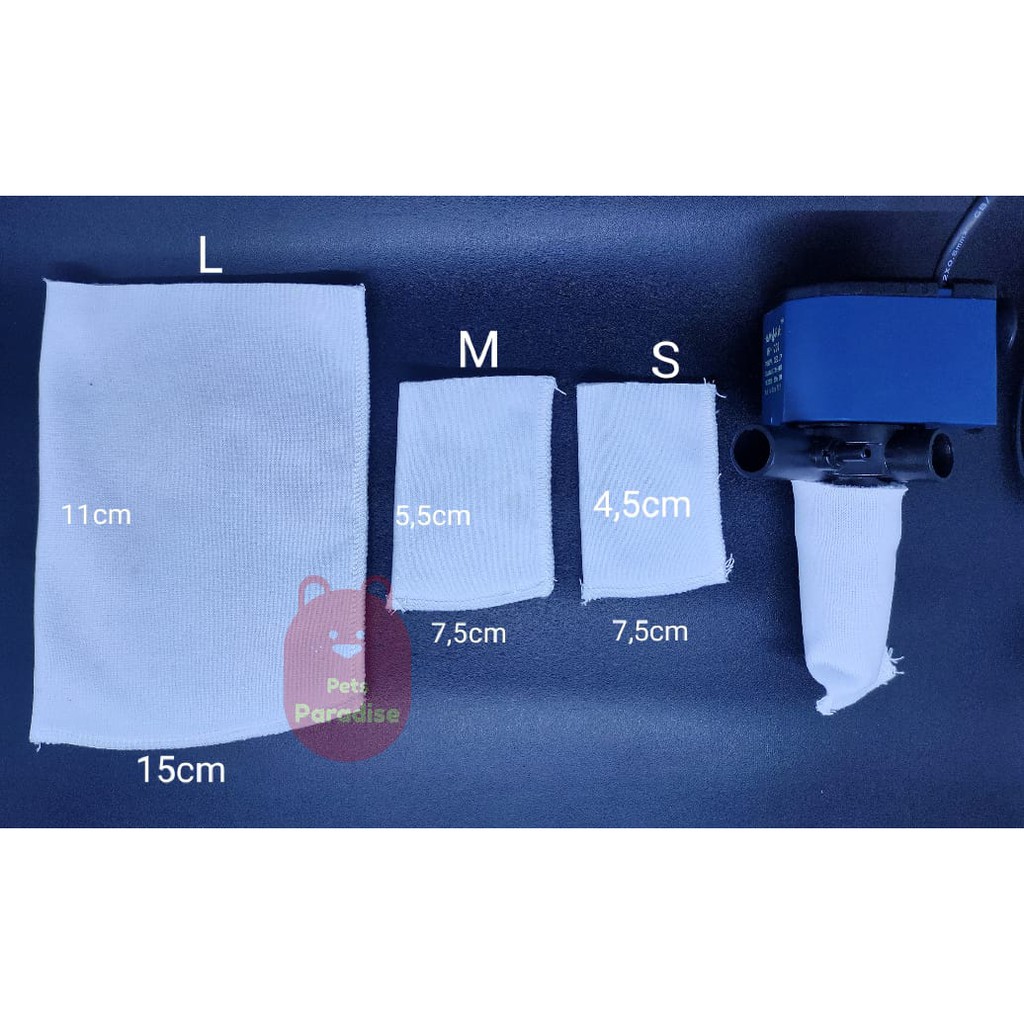 Filter Aquarium / Saringan Air Kain Top Filter