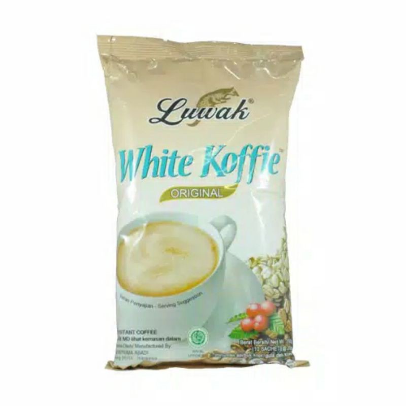 

Luwak white cofee original 10x20gr