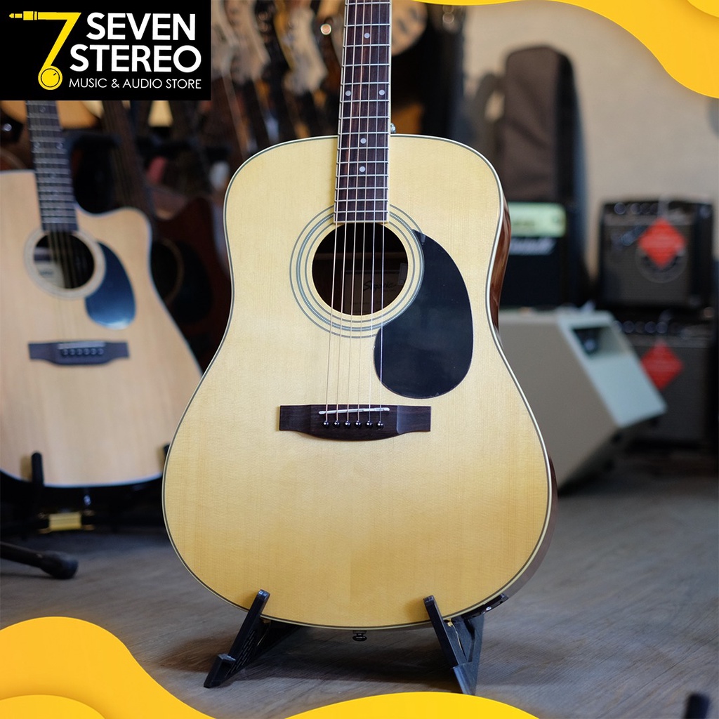 Segovia DW07GN D-W 07 GN Gitar Akustik Elektrik Bonus Gigbag