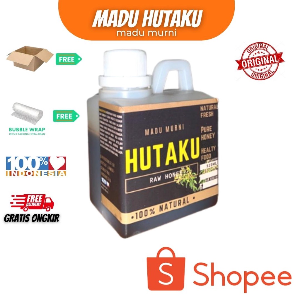 

Madu Hutaku (raw honey) 550 ml Jirigen (Madu asli atau uang kembali)