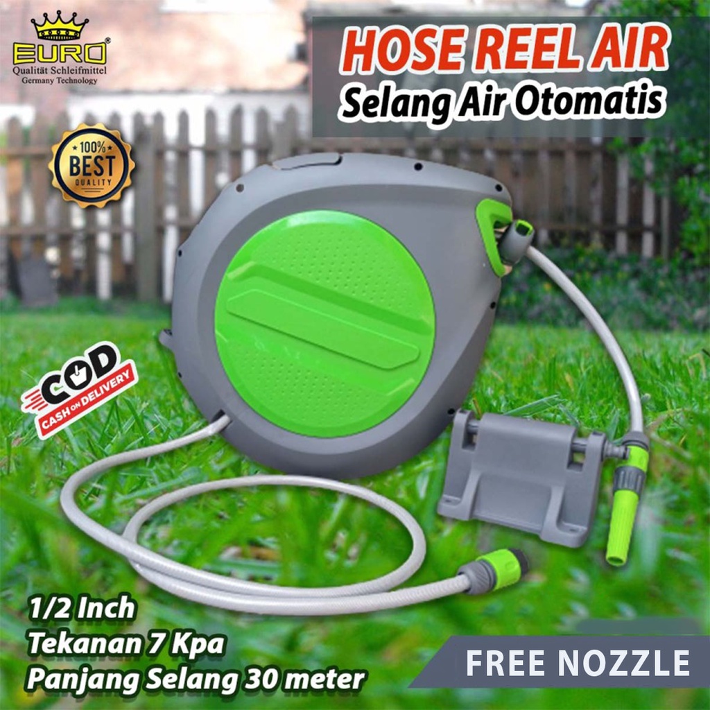 Selang Air otomatis Hose Rell Air 30 meter