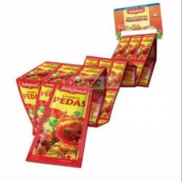 

[MM] Saos Sambal Pedas Sachet 9gr 9 Gram Indofood Renceng Murah // Saus renceng merah