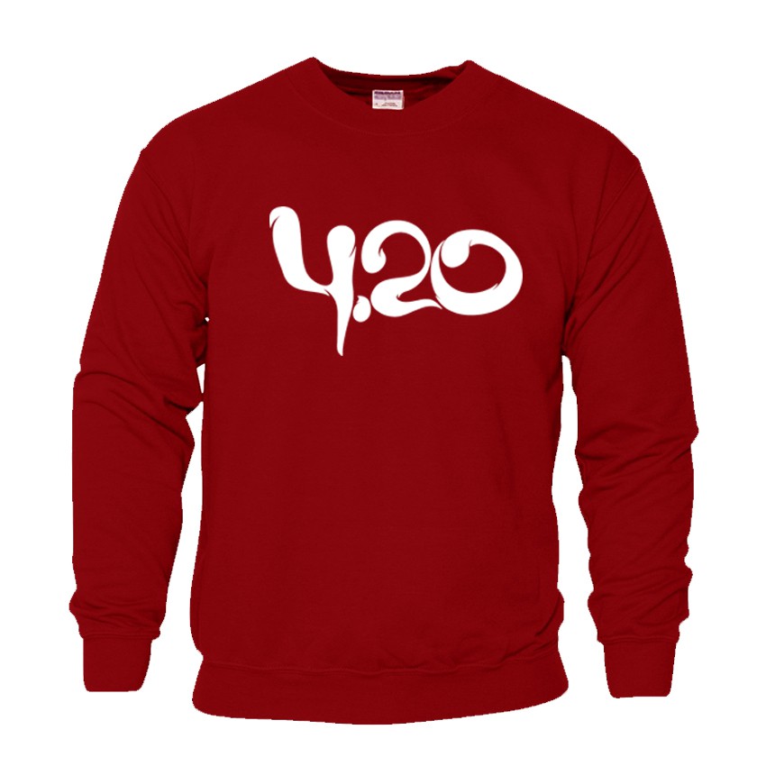 Sweater Distro 420 USA Black - White Premium