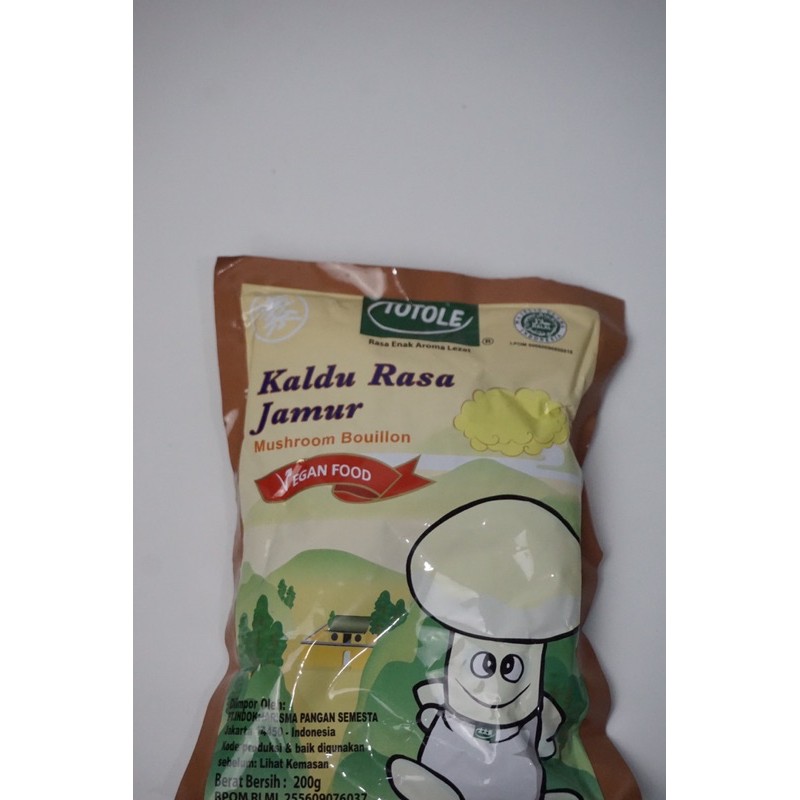 

TOTOLE KALDU JAMUR 200GR MUSHROOM SEASONING