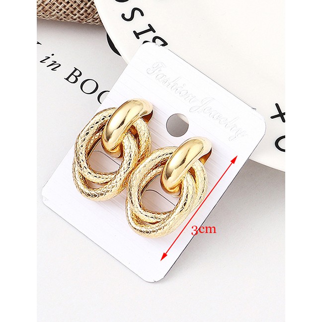 LRC Anting Tusuk Fashion K Grain Earrings Y61816