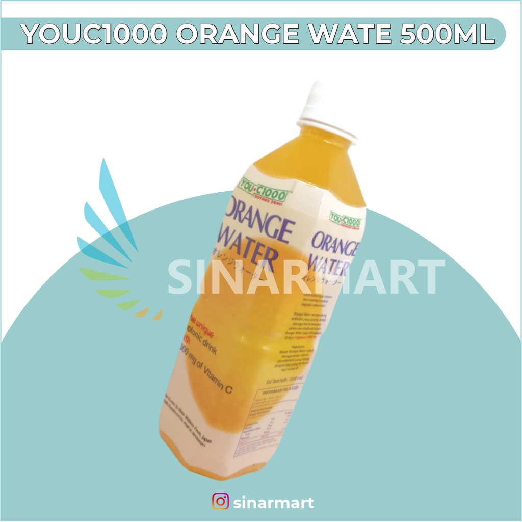 

YOU C ISOTONIK ORANGE WATER 500 ML