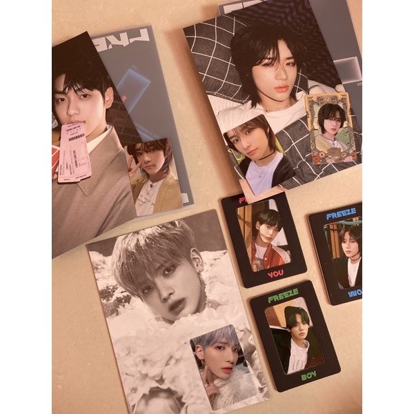 [READY] THE CHAOS CHAPTER: FREEZE TCC TXT OFFICIAL PC POSTCARD POB ALBUM FULLSET UNSEALED