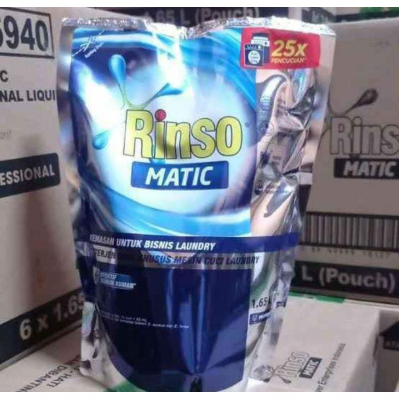 Jual Rinso Matic Pro Detergent Laundry Kiloan Cair 1 8L Shopee Indonesia