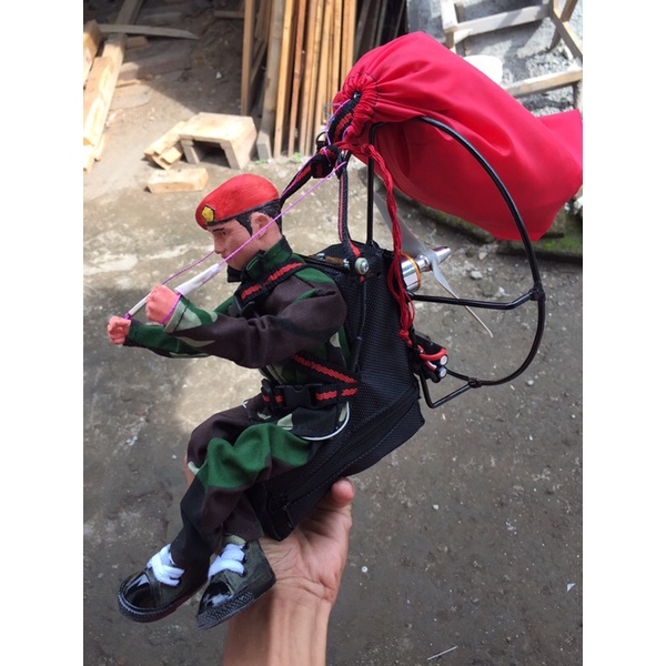 Rc Paramotor 1 Meter  ( Parasut, Kit , PNP, RTF ) Silakan Pilih om