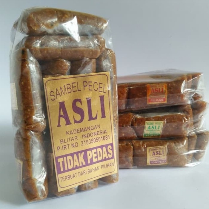 Olivoliv Snack Sambal Pecal Siap Saji Netto 450Gram. Blitar