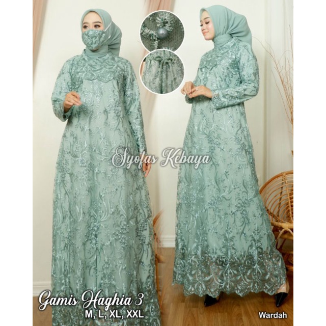 Kebaya Modern /Gamis / Gamis Modern / Kebaya Wisuda / Kebaya Brukat / Gamis Pesta / Kebaya Kondangan