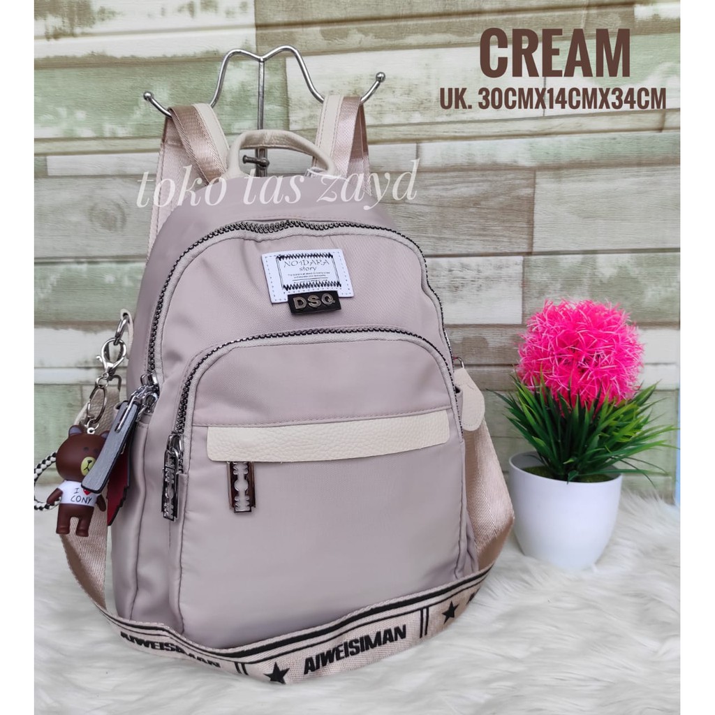 RANSEL WANITA IMPORT D*SQ 2IN1 67#