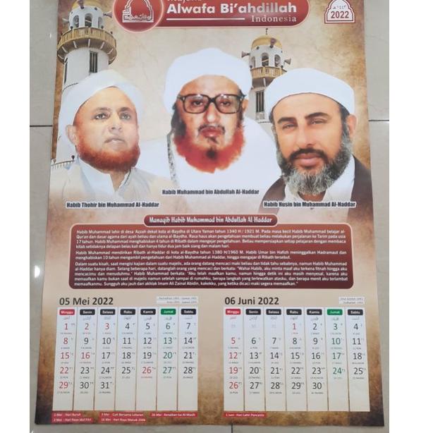 

Ketemu⭐Lagi⭐ KALENDER AL-WAFA 2022 [makassi..ya]⭐