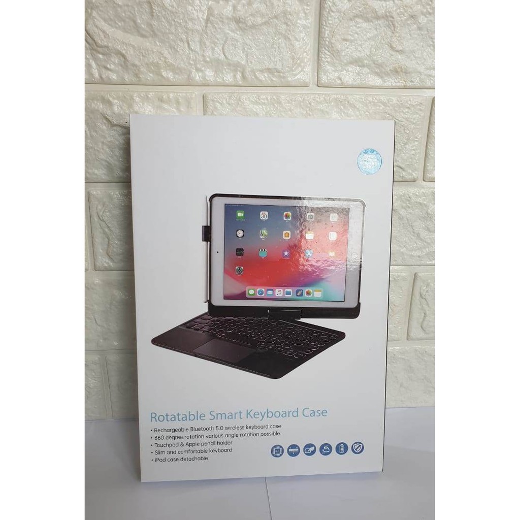 FLIP SMART KEYBOARD 360 CASE IPAD 10.2 PRO 10.5 AIR 10.5 BACKLIGHT