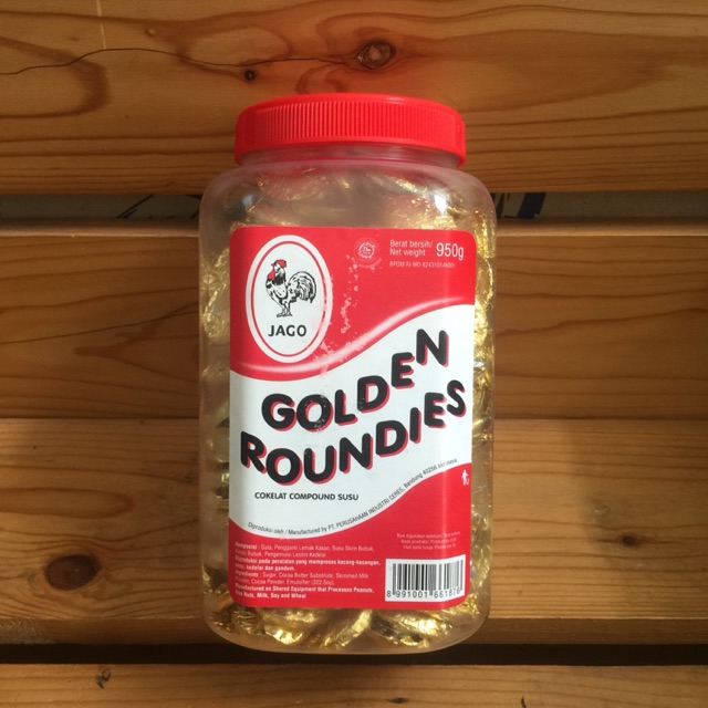 Coklat Koin Jago Golden Roundies 950gr