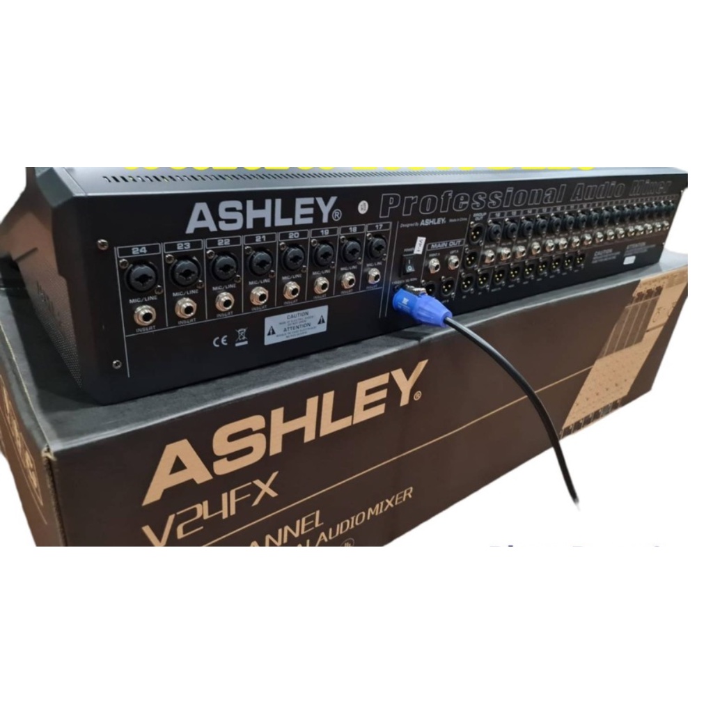 mixer ashley v24fx v24 fx v 24fx 24 channel original