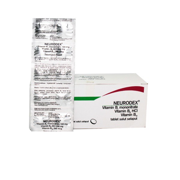 Neurodex 10 tab vitamin neurotropik