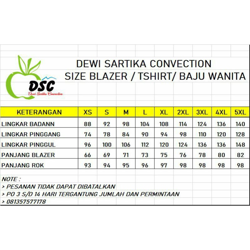 Blazer Batik PKK Premium
