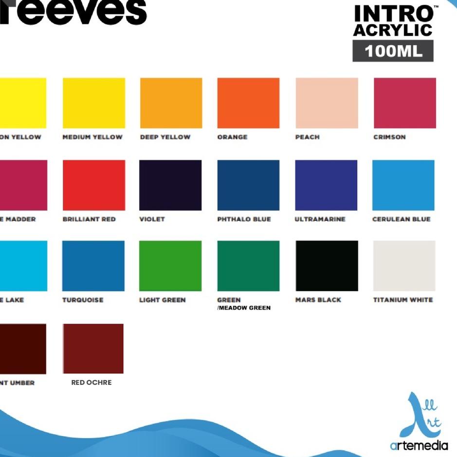 

Produk Terpercaya Cat Akrilik Reeves Intro 100ml Acrylic Paint Color jplu836