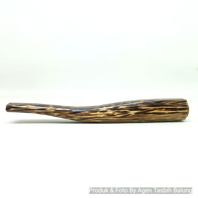Once Pipa Kayu Liwung Macan Motif &quot;S&quot;  Segi Enam 13,5mm, Super Mantab