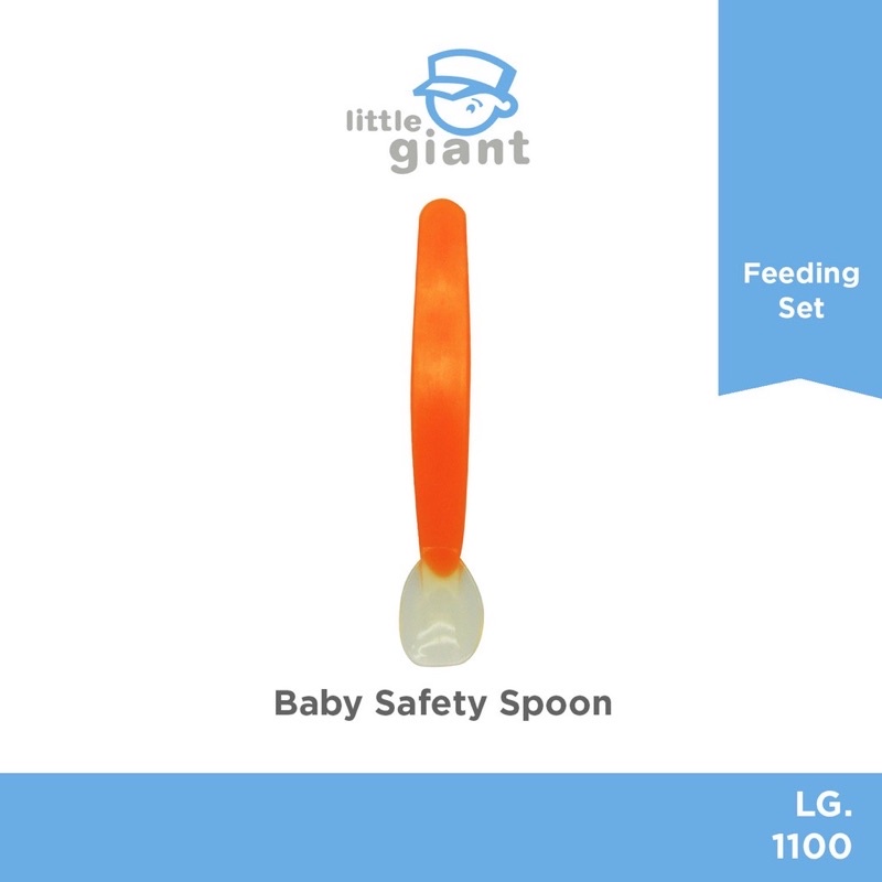 Little Giant Baby Safety Spoon - Sendok Makan Bayi LG.1100