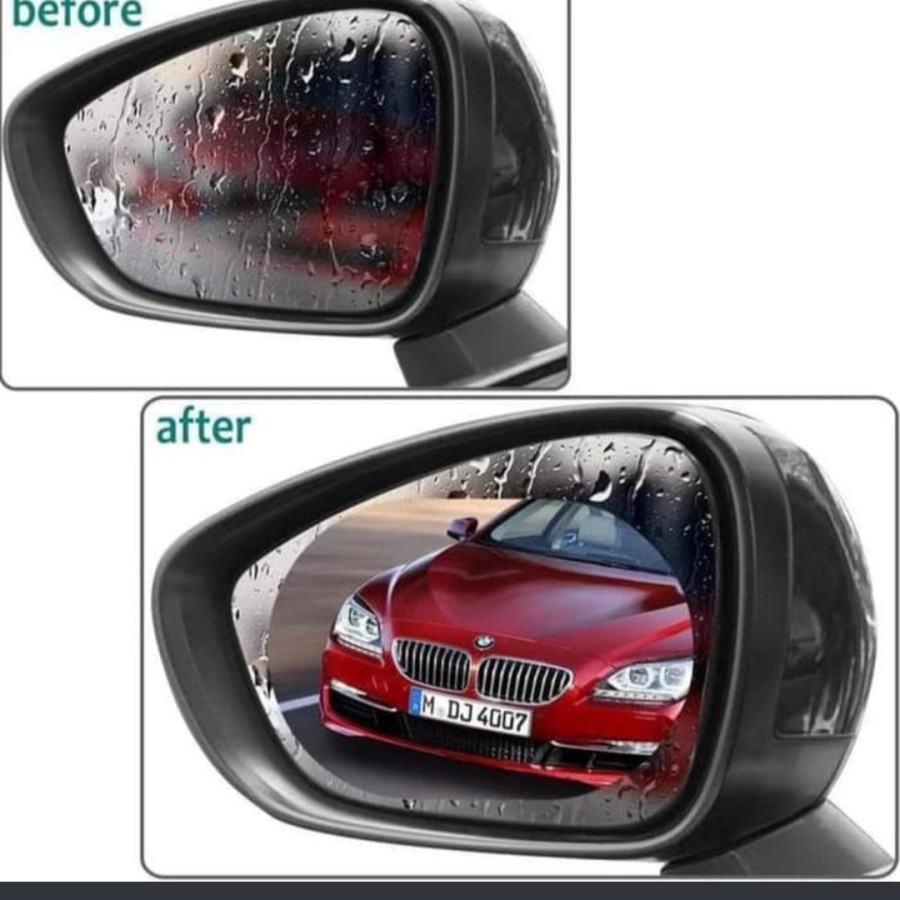 Anti fog spion mobil uk besar pelindung embun hujan waterproof kaca