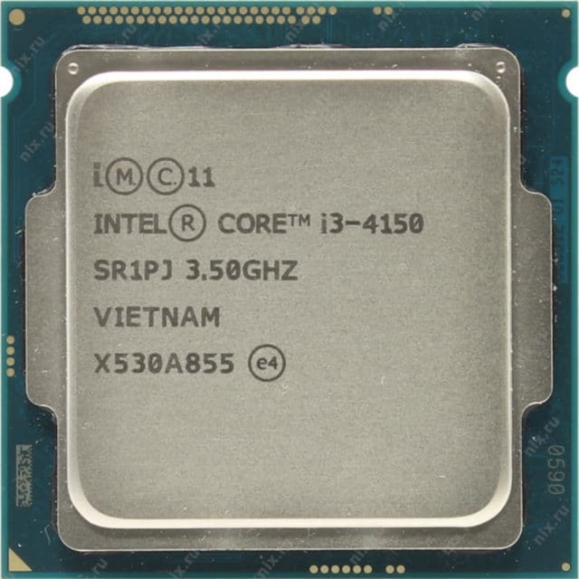 Processor Intel Core I3 4150 Tray LGA 1150 gen 4 Motherboard H81