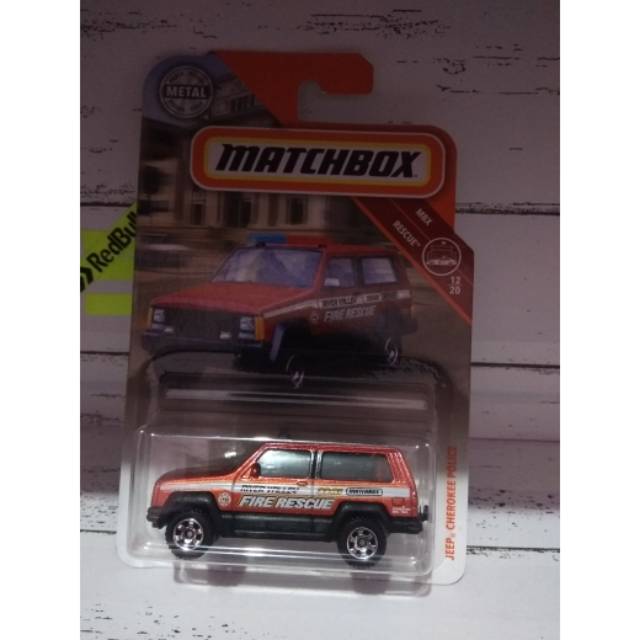 matchbox jeep cherokee police