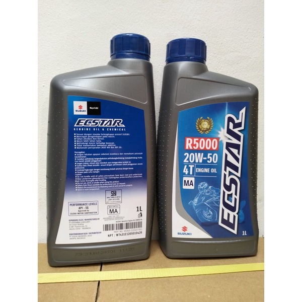 OLI SGO ECSTAR...800 ml Suzuki 20W - 50 SG MA