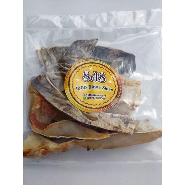 

Ikan asin jambal roti/ ikan mayung asin enak, 250 gram dan 100 gram