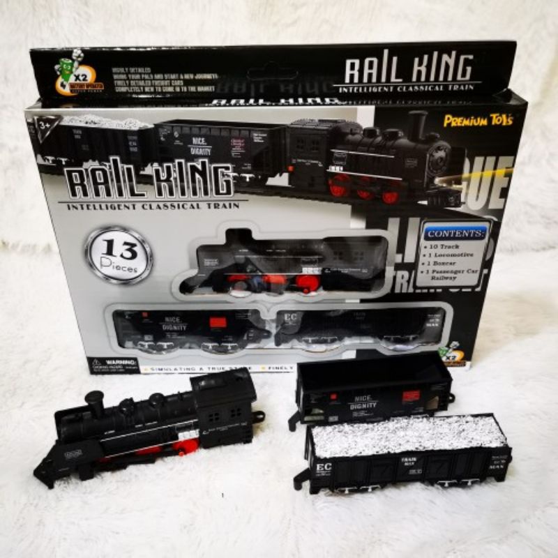 Kereta Rail king intellegant calsical train 13 pcs