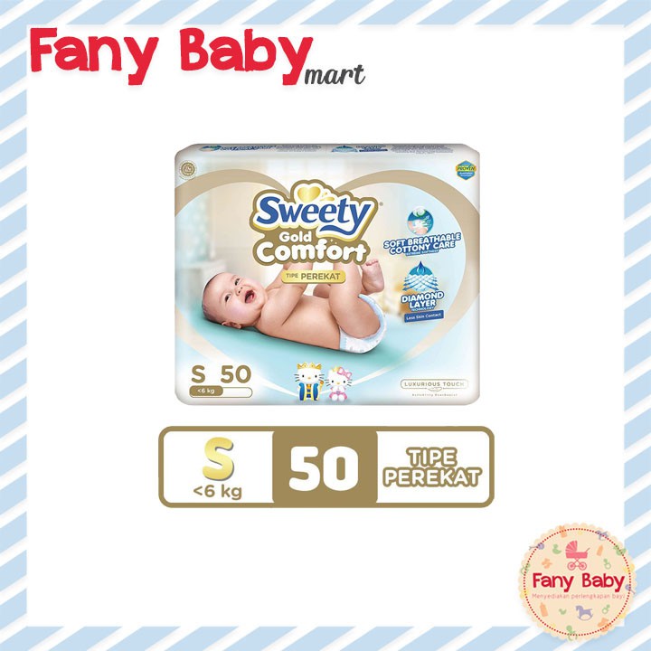 SWEETY GOLD COMFORT S50 - POPOK PEREKAT