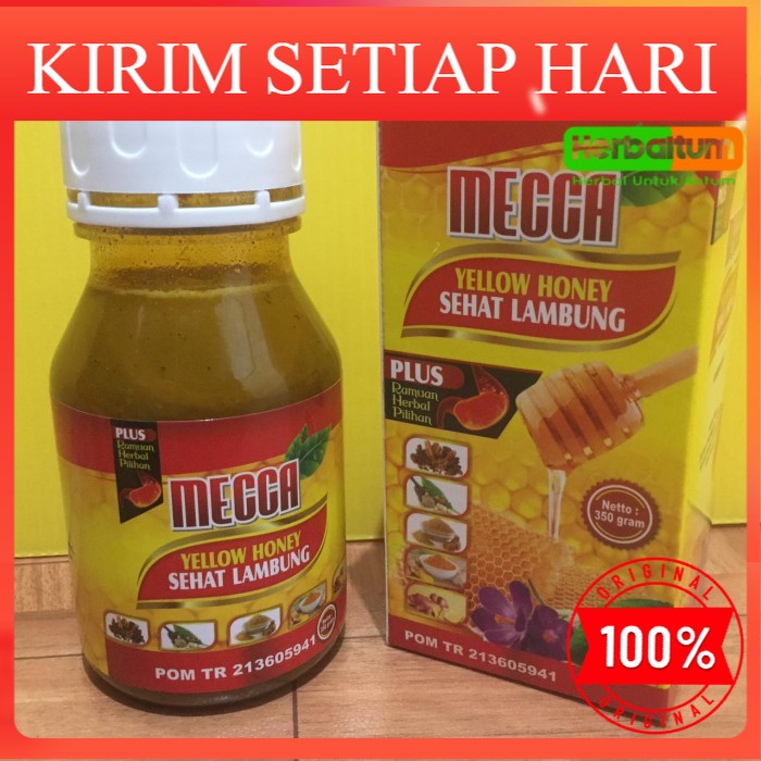 

Yellow Honey Sehat Lambung Mecca - Madu Kesehatan 350 gr