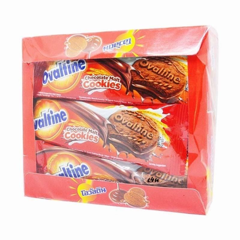 

Ovaltine Chocolate Malt Cookies 30 gram (1 box isi 12 pcs)