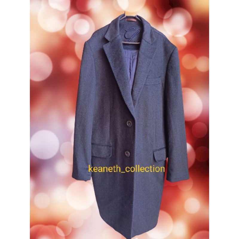 PRELOVED COAT CASHMERE COWOK