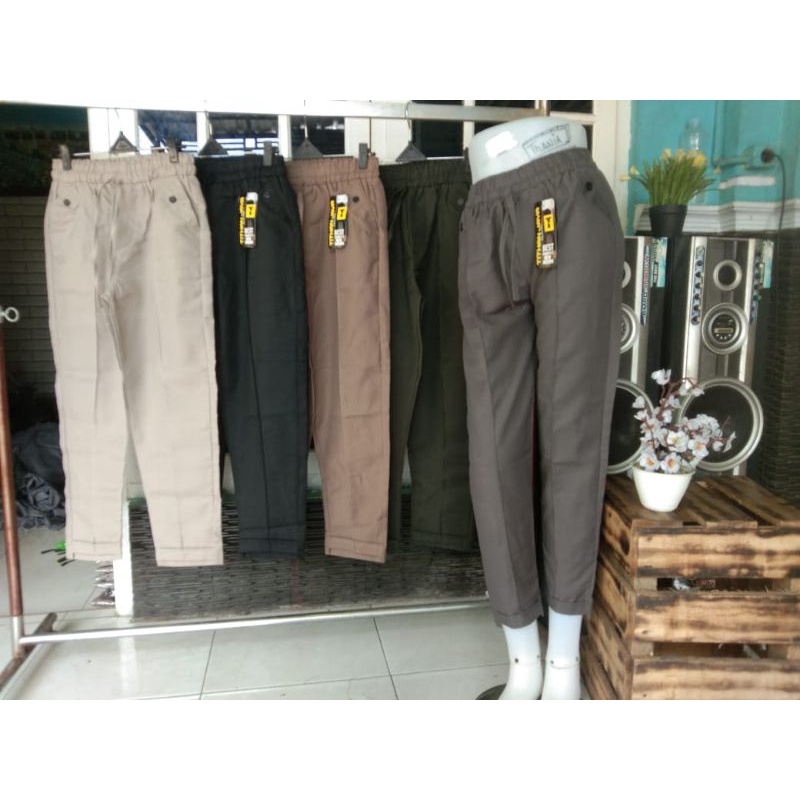 PROMO CELANA WANITA BAGGY PANTS AMERICAN DRILL PREMIUM GRADE A ( HALUS DAN TEBAL ) UKURAN XL JUM PANTS AMERICAN DRILL PREMIUM GRADE A ( HALUS DAN TEBAL ) UKURAN XL JUM