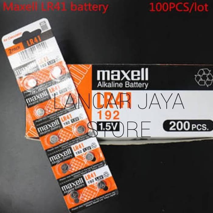 Baterai Maxell LR41 1.5V Original