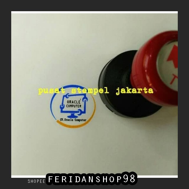 

FS1314 STEMPEL STEMPEL WARNA BULAT ATK UKURAN 35MM STEMPEL FLASH BY FERIDANSHOP98