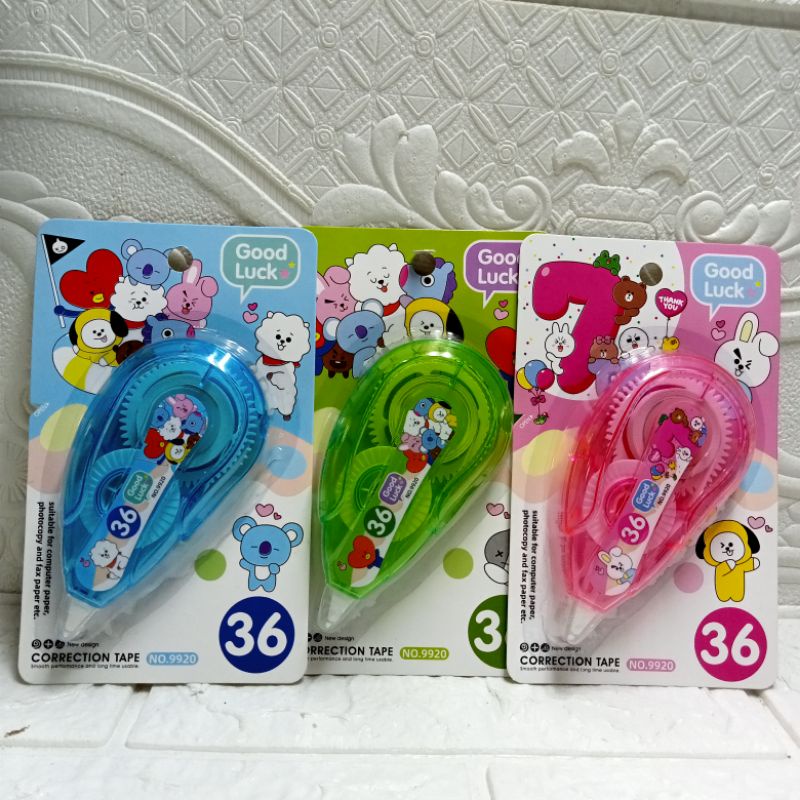 

Correction Tape Karakter BTS