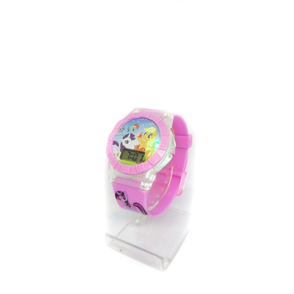 Super Murah! JAM TANGAN ANAK PEREMPUAN DIGITAL MY LITTLE PONY LAMPU DIGITAL MURAH